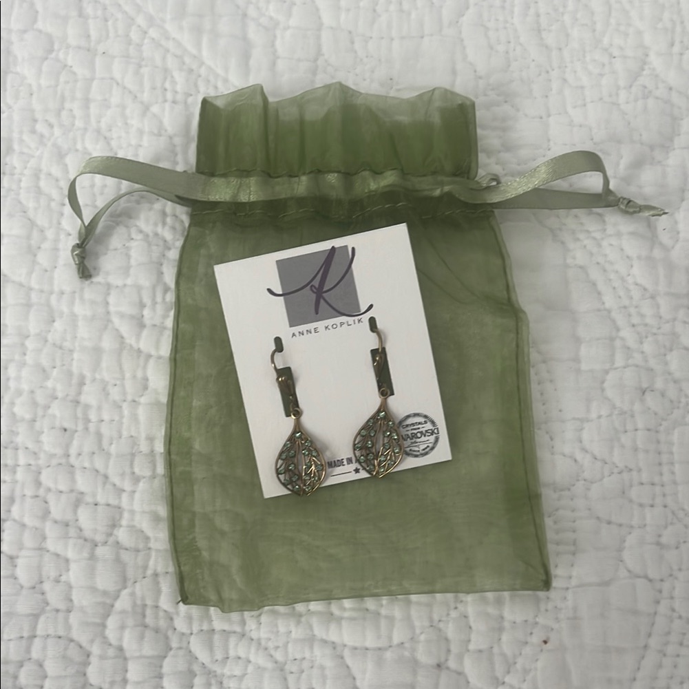 Gold Leaf Earrings